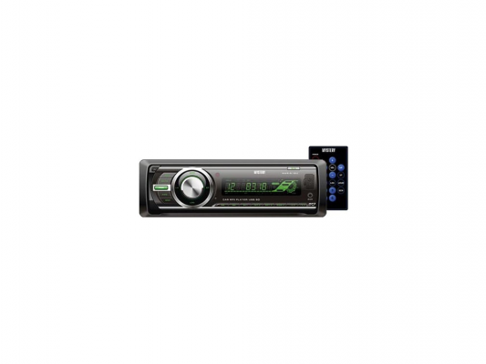 Автомагнитола Mystery MAR-818U USB MP3 SD MMC без CD-привода 1DIN 4x50Вт пульт ДУ черный