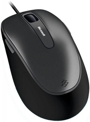 Мышь проводная Microsoft Comfort 4500 чёрный серый USB 4EH-00002