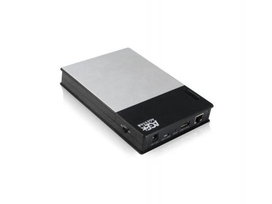 Внешний контейнер для HDD 3.5" SATA AgeStar WNST7 Wi-Fi USB2.0 черный