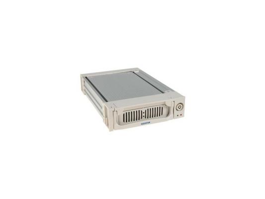 Салазки для жесткого диска (mobile rack) для HDD 3.5" AGESTAR AMR1- SATA(K)-3F 3fan серебристый SR1A-K-3F