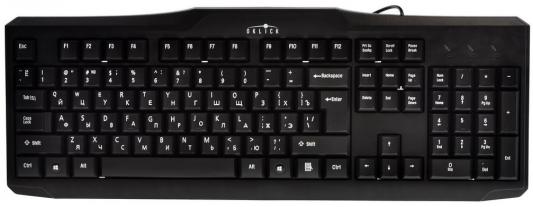 Клавиатура Oklick 170M USB черный