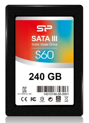 Твердотельный накопитель SSD 2.5" 240 Gb Silicon Power SP240GBSS3S60S25 Read 550Mb/s Write 520Mb/s MLC