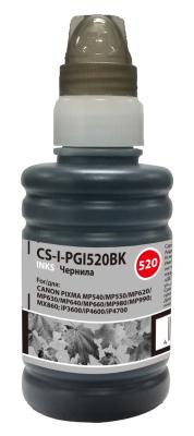 Чернила Cactus CS-I-PGI520BK для CANON PIXMA MP540/ MP550/ MP620/ MP630/ MP640 100мл черный
