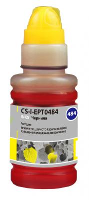 Чернила Cactus CS-I-EPT0484 для Epson Stylus Photo R200/ R220/ R300/ R320/ R340 100мл желтый