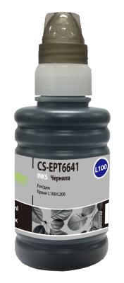 Чернила Cactus CS-EPT6641 для Epson L100 100 мл черный