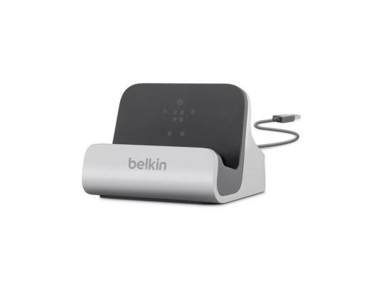 Док-станция Belkin F8J045bt для iPhone 5/5S/5С серебристый