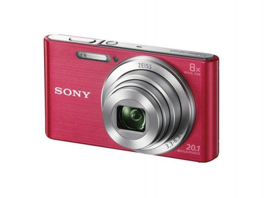 Фотоаппарат Sony DSC-W830/P 20Mp 8x Zoom розовый