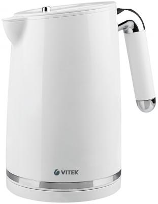 Чайник Vitek VT-1184(W) 1550 Вт белый 1 л металл/пластик