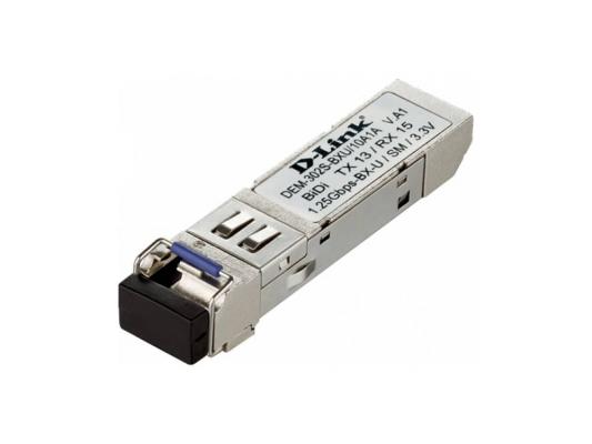 Трансивер сетевой D-Link DEM-302S-BXU 1-port mini-GBIC 1000Base-BX SMF WDM