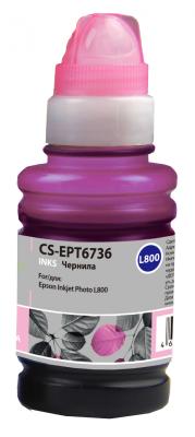 Чернила Cactus CS-EPT6736 для Epson L800 100мл светло-пурпурный