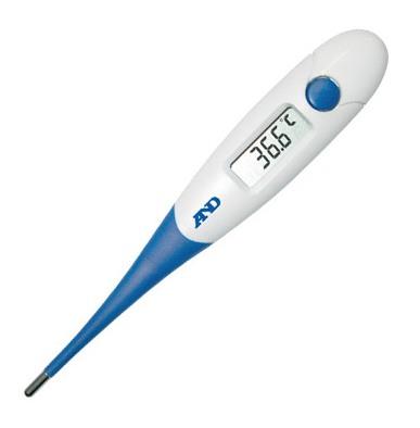 Термометр электронный A&D DT-623 синий/белый I01174