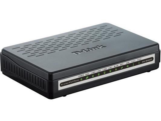 Маршрутизатор D-Link DVG-N5402SP/1S/C1A 1-ports FXS RJ-11 ports 1 x 10/100 port WAN 4 10/100 LAN Wireless Internet Router with VoIP Gateway