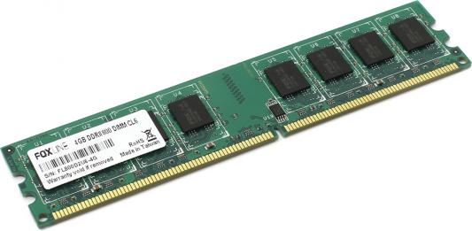 Оперативная память 4Gb (1x4Gb) PC2-6400 800MHz DDR2 DIMM CL6 Foxline FL800D2U6-4G, FL800D2U5-4G