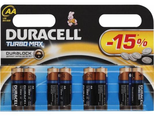 Батарейки Duracell Turbo Мах LR6-8BL AA 8 шт