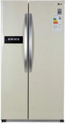 Холодильник LG GC-B207GEQV бежевый