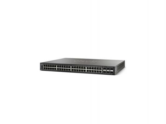 Коммутатор Cisco SG500X-48-K9-G5 управляемый 48 портов 10/100/1000Mbps 4x10G SFP+