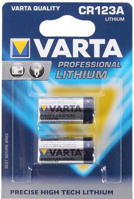 Батарейки Varta Professional Lithium CR123A 2 шт