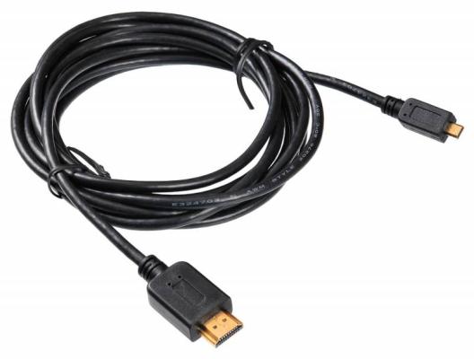 Кабель HDMI - microHDMI 3.0м Buro MICROHDMI-HDMI-3 черный