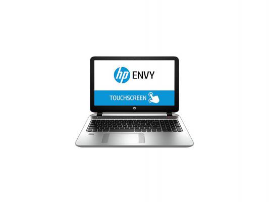 Ноутбук HP Envy 15-k053sr 15.6" 1920x1080 глянцевый i7-4510U 2.0GHz 16Gb 256Gb GTX850M-4Gb DVD-RW Bluetooth WiFi Win8.1 серебристый G7X80EA