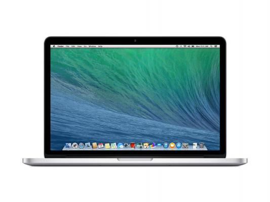 Ноутбук Apple MacBook Pro MGX82RU/A 13.3" IPS Retina 2560x1600 глянцевый dual-core i5 2.6GHz 8Gb 256Gb SSD Bluetooth Wi-Fi Iris Pro MacOS  X серебристый алюминиевый