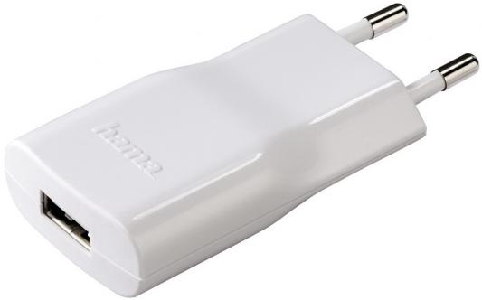 Сетевое зарядное устройство Hama H-14133 USB 2.1A белый