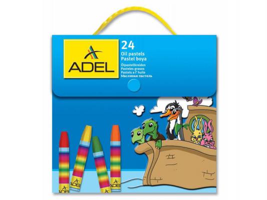 Мелки пастельные Adel 428-1824-000 24 цвета 24 штуки от 3 лет