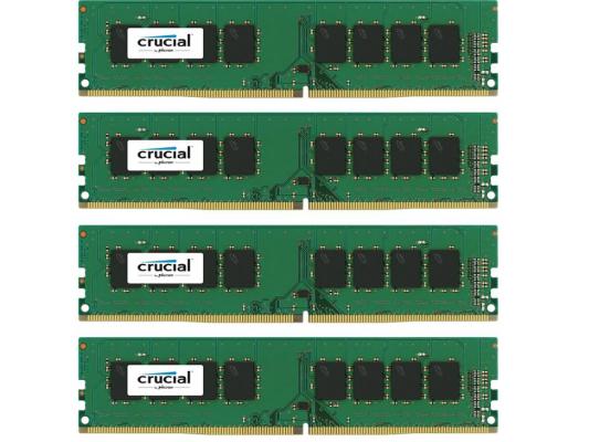 Оперативная память 32Gb (4x8Gb) PC4-17000 2133MHz DDR4 DIMM Crucial CT4K8G4DFD8213