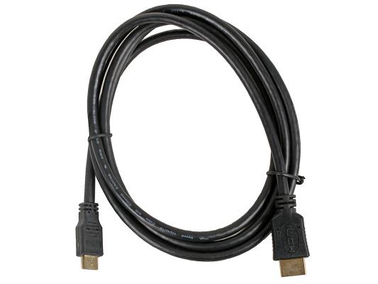 Кабель HDMI-miniHDMI 1.8м Gembird v1.4 3D Ethernet позол.разъем экран черный CC-HDMI4C-6