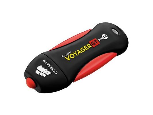Флешка USB 64Gb Corsair Voyager GT CMFVYGT3B-64GB черный красный