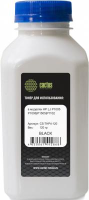 Тонер Cactus CS-THP4-120 для HP LaserJet P1005 P1006 P1100 P1102 черный 120гр