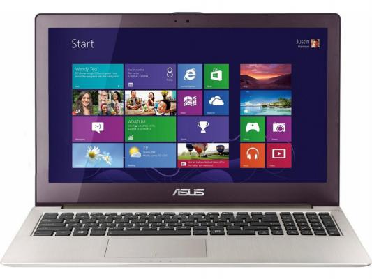 Ноутбук ASUS Zenbook U500VZ-CM051P 15.6" 1920x1080 глянцевый i7-3632QM 2.2GHz 8Gb 256Gb GT650-2GB Bluetooth Wi-Fi Win8Pro серебристый 90NWOG222W12B36R73AY