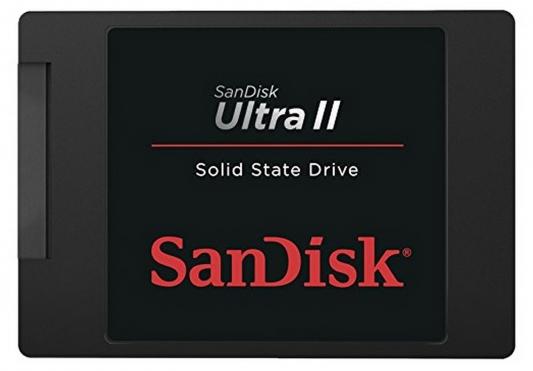 Твердотельный накопитель SSD 2.5" 240 Gb SanDisk SDSSDHII-240G-G25 Read 550Mb/s Write 500Mb/s TLC