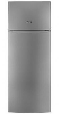 Холодильник Vestel VDD 260 VS серебристый