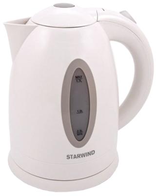 Чайник StarWind SKP2211 2200 Вт белый 1.7 л пластик