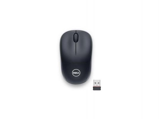 Мышь DELL WM123 черный USB 570-11476