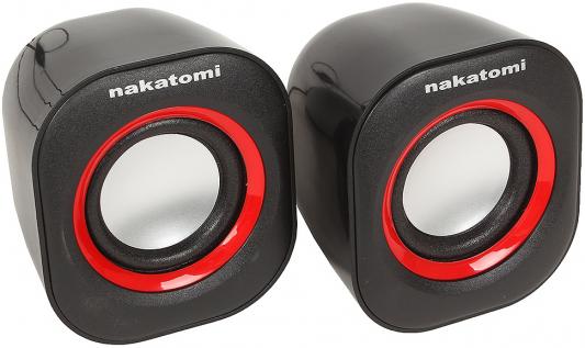 Колонки Nakatomi BC-05UP 6Вт USB черный