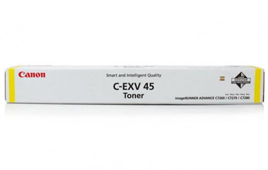 Тонер-Картридж Canon C-EXV45 Y для iR ADV C7260i C7270i C7280i жёлтый 6948B002