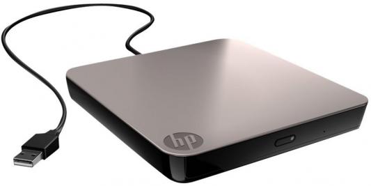 Внешний привод DVD±RW HP USB Slim Ext RTL (701498-B21) USB 2.0 черный Retail