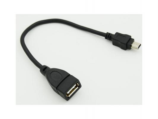 Кабель USB OTG USB(f)-miniUSB 0.2м 5P Behpex 833943