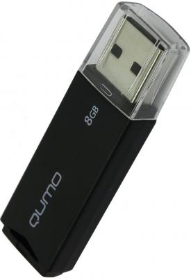 Флешка USB 8Gb QUMO Tropic USB2.0 черный QM8GUD-TRP-Black