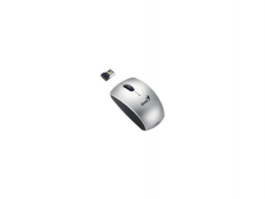 Мышь Genius Micro Traveler 900 L серебро USB