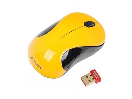 Мышь A4Tech G7-320N-2 желтый USB