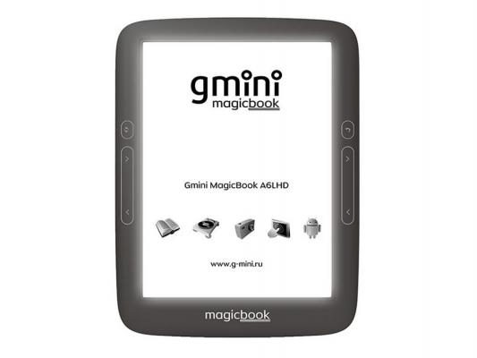 Электронная книга Gmini MagicBook A6LHD 6" E-Ink Carta FrontLight 8Gb черный