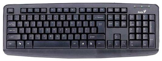 Клавиатура Genius KB-110X PS/2 черный