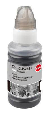 Чернила Cactus CS-I-CLI526BK для CANON PIXMA iP4850/MG5250/MG5150/iX6550 100мл черный
