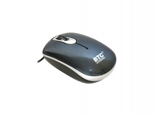 Мышь BTC M515PU-BL черный USB