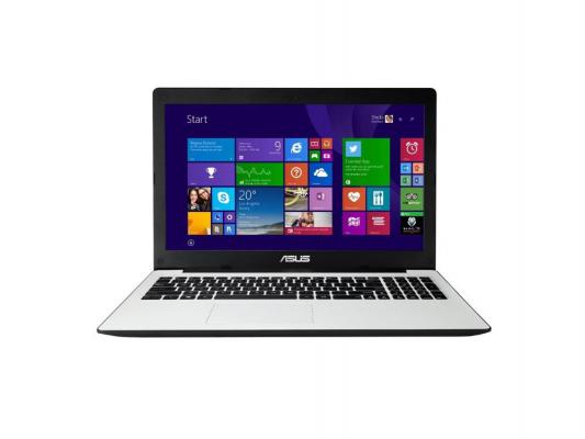 Ноутбук ASUS X553MA 15.6" 1366x768 N2830 2.1GHz 2Gb 500Gb Intel HD Bluetooth Wi-Fi Win8.1 белый 90NB04X7-M05000