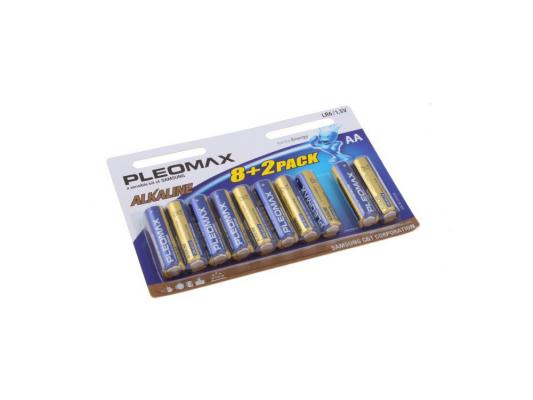 Батарейки Samsung Pleomax LR6 AA 10 шт