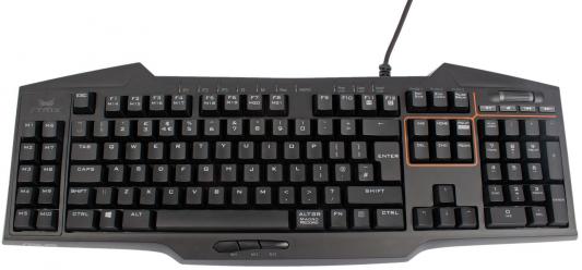Клавиатура проводная ASUS Strix Tactic Pro USB черный 90YH0081-B2RA00/1
