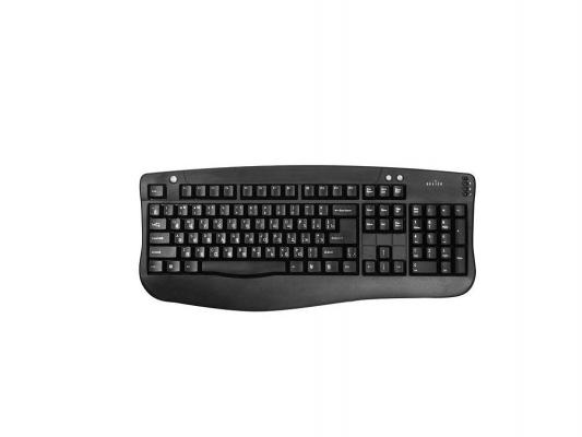 Клавиатура Oklick 340M Black Standart Keyboard PS/2+USB черный
